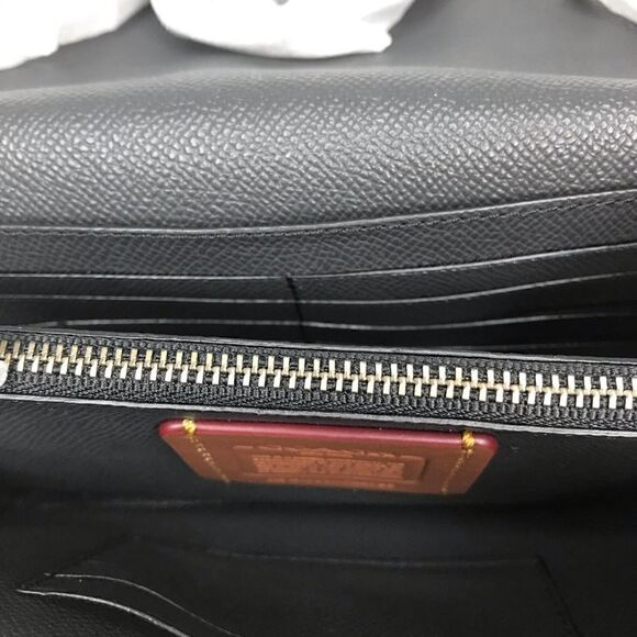 COACH CHAIN CROSSBODY QB/METALLIC NAVY BEAR NWT - Picture 6 of 6